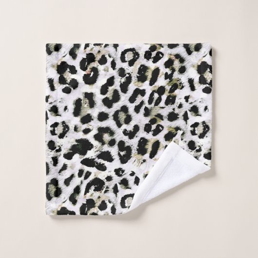 Leopard - imprimé tacheté animal (Gant de toilette)