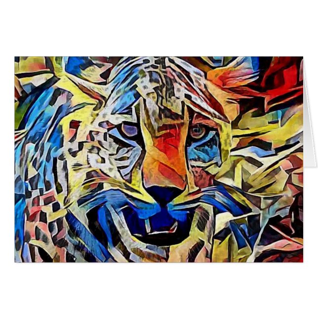 Leopard in Afrika 2 (Voorkant Horizontaal)