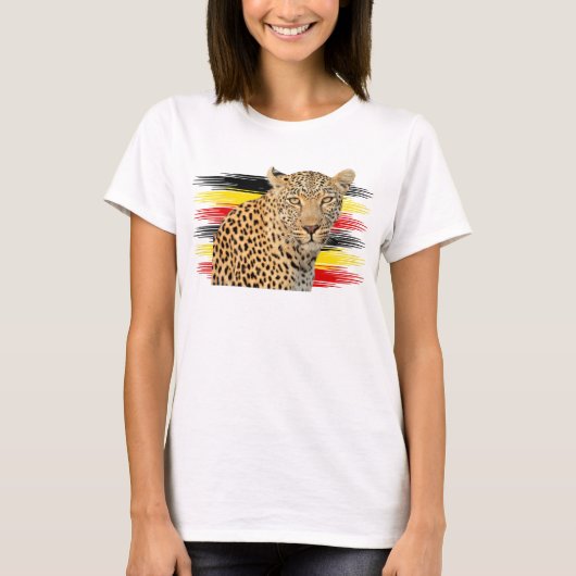 Leopard Inspired Tshirt (Voorkant)