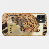 Leopard Iphone-draagtas Case-Mate iPhone Case (Achterkant (horizontaal))