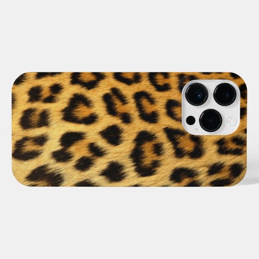 Leopard iPhone Hoesje (Achterkant horizontaal)