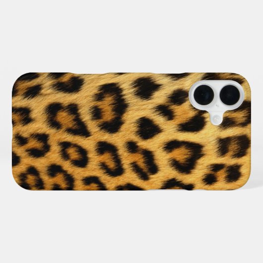 Leopard iPhone Hoesje (Achterkant horizontaal)