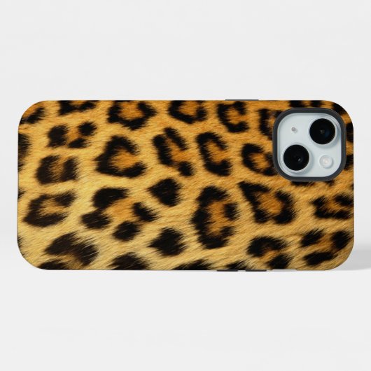 Leopard iPhone Hoesje (Achterkant horizontaal)