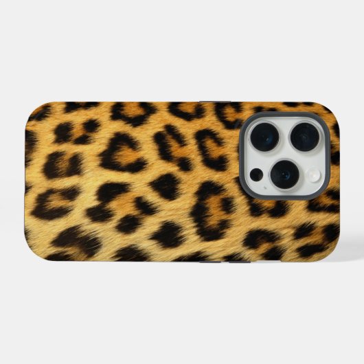 Leopard iPhone Hoesje (Achterkant horizontaal)