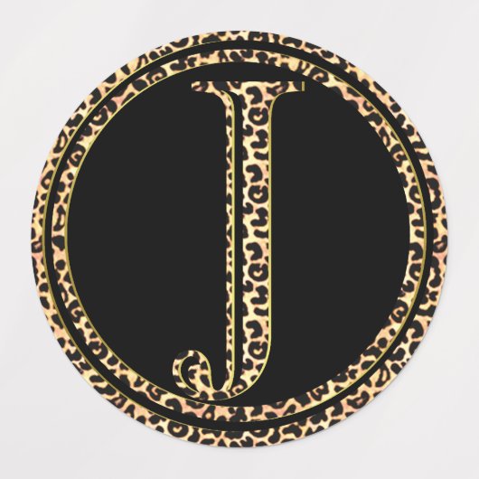 Leopard J Labels (Design 3)