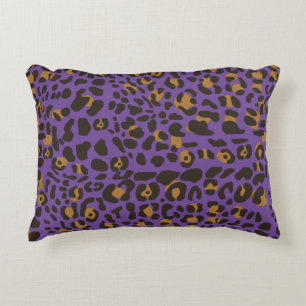 Leopard Jaguar Animal Print Pattern Accent Kussen