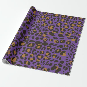 Leopard Jaguar Animal Print Pattern Cadeaupapier