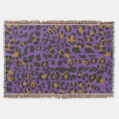 Leopard Jaguar Animal Print Pattern Deken (Voorkant)