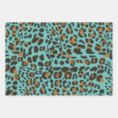 Leopard Jaguar Animal Print Pattern Inpakpapier Vel (Voorkant 2)