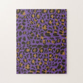 Leopard Jaguar Animal Print Pattern Legpuzzel (Verticaal)