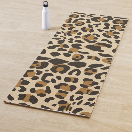 Leopard Jaguar Animal Print Pattern Yogamat (In situ)