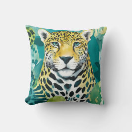 Leopard Jaguar Big Cat Kussen