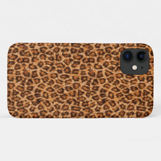 Leopard Jaguar Cat Brown bontpatroon-24609 Case-Mate iPhone Case (Achterkant (horizontaal))
