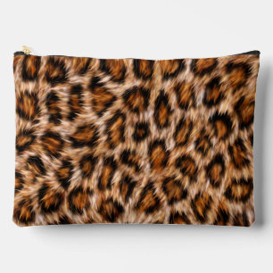 Leopard Jaguar Cat Brown bontpatroon-24609 Etui