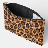 Leopard Jaguar Cat Brown bontpatroon-24609 Etui (Open)