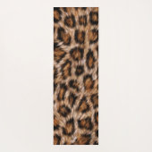 Leopard Jaguar Cat Brown bontpatroon-24609 Yogamat (Achterkant)