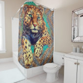 Leopard - Jaguar Shower Curtain Douchegordijn (In situ)