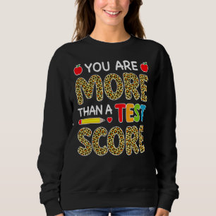 Leopard Je bent meer dan een Test Score T-shirt Te