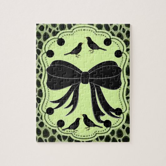 Leopard Jigzaag Puzzle Legpuzzel (Verticaal)