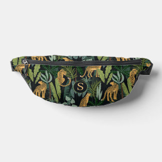 Leopard Jungle Forest Illustration Seamless Custom
