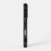Leopard Jungle Throne | Dark iPhone 16 Pro Case Hoesje (Rechterkant)
