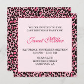 Leopard Kaart (Voorkant / Achterkant)