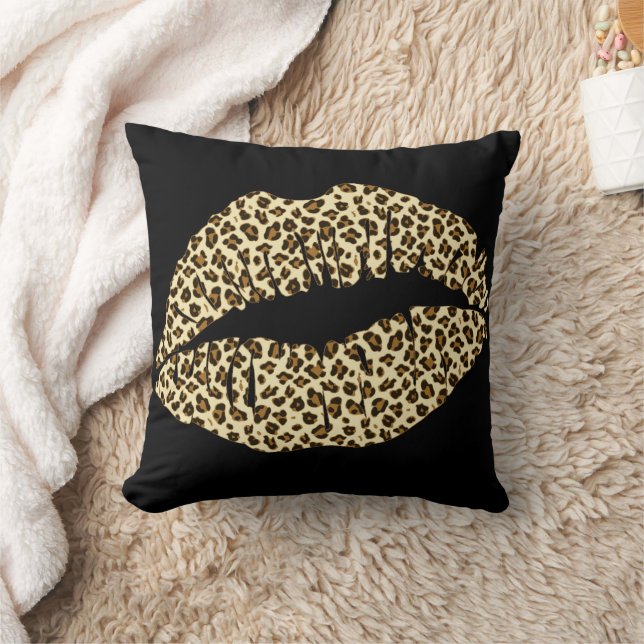 Leopard Kiss Kussen (Deken)