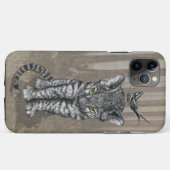 LEOPARD Kitten Butterfly Case-Mate iPhone Case (Achterkant (horizontaal))