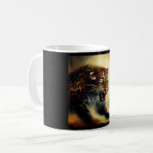 Leopard Koffiemok (Voorkant links)