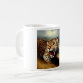 Leopard Koffiemok (Voorkant links)