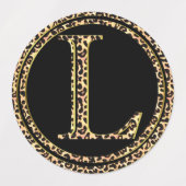Leopard L Labels (Design 1)