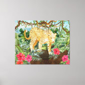 Leopard Large Canvas Print (Voorkant)