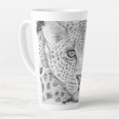 Leopard Latte Mok (Linkerhoek)