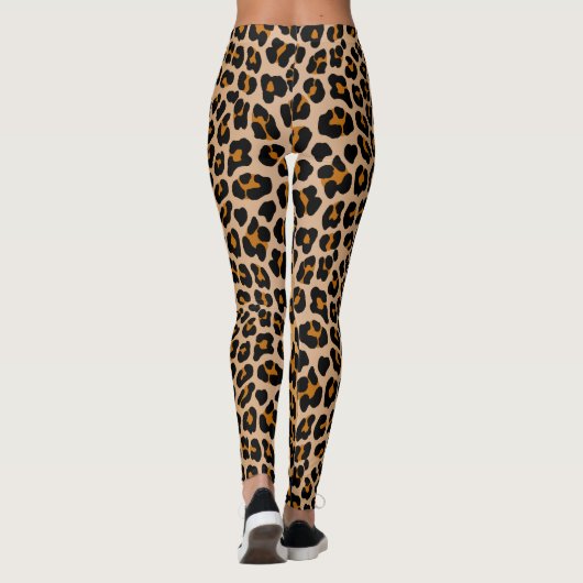 Leopard Leggings (Achterkant)