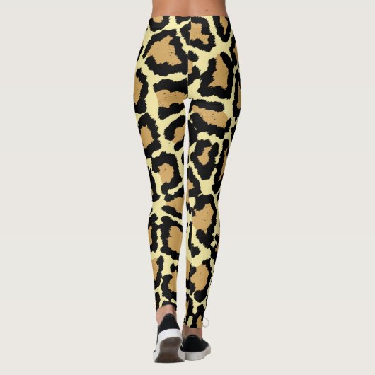 Leopard Leggings (Achterkant)