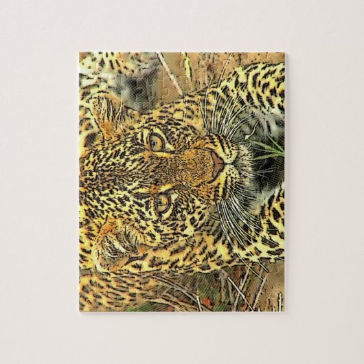 Leopard Legpuzzel (Verticaal)