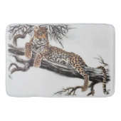 Leopard Lovers Art Badmat (Voorkant)