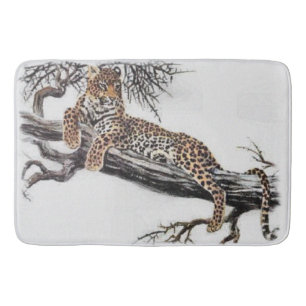 Leopard Lovers Art Badmat