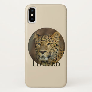 Leopard Lovers Art iPhone X Hoesje