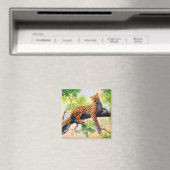 Leopard Magneet (Insitu (Vaatwasser))