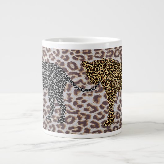 Leopard mania jumbo mok (Voorkant)