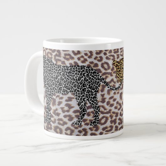 Leopard mania jumbo mug (Devant gauche)