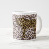 Leopard mania jumbo mug (Devant droit)