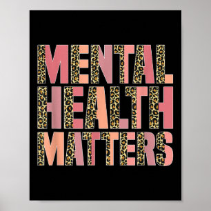 Leopard Mental Health's Awareness Month Poster