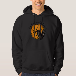 Leopard mijn hart ligt op dat plein van het Basket Hoodie