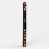 Leopard Monogram Iphone 5 Coque (Dos/Droite)