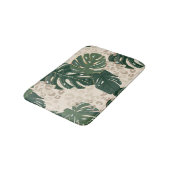 Leopard Monstera: Oerwouden . Badmat (Gekanteld)