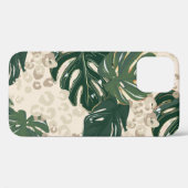 Leopard Monstera: Oerwouden . Case-Mate iPhone Case (Achterkant (horizontaal))
