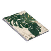 Leopard Monstera: Oerwouden . Notitieboek (Rechterzijde)