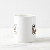 Leopard Motif caféine Queen Coffee Mug (Centre)